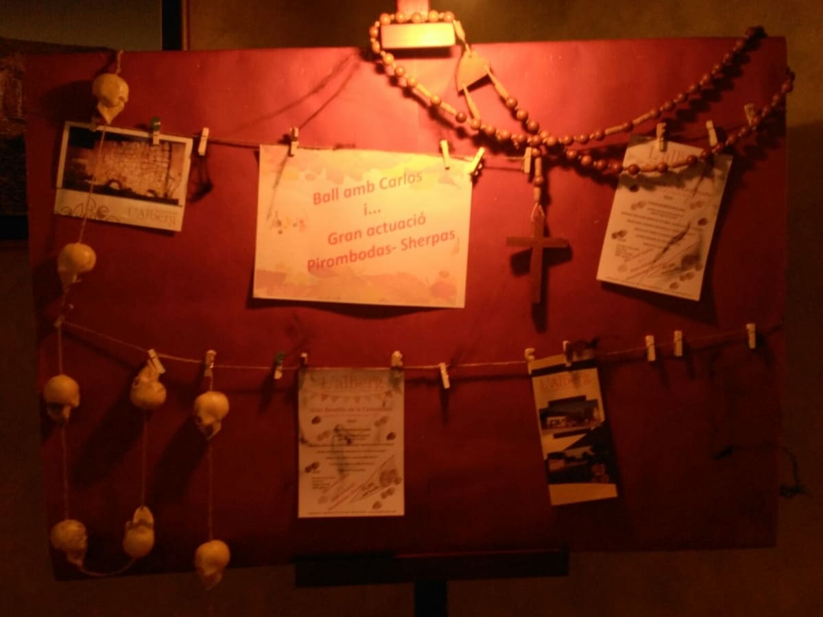 Cena de la Castañada en L’Alberg (2015)