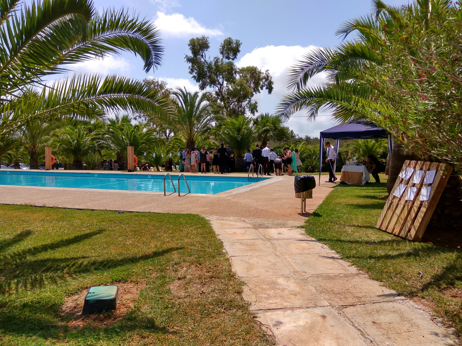 Jardín y piscina de L’Alberg